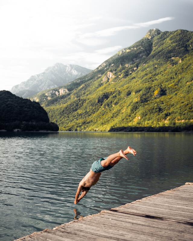 Diving in